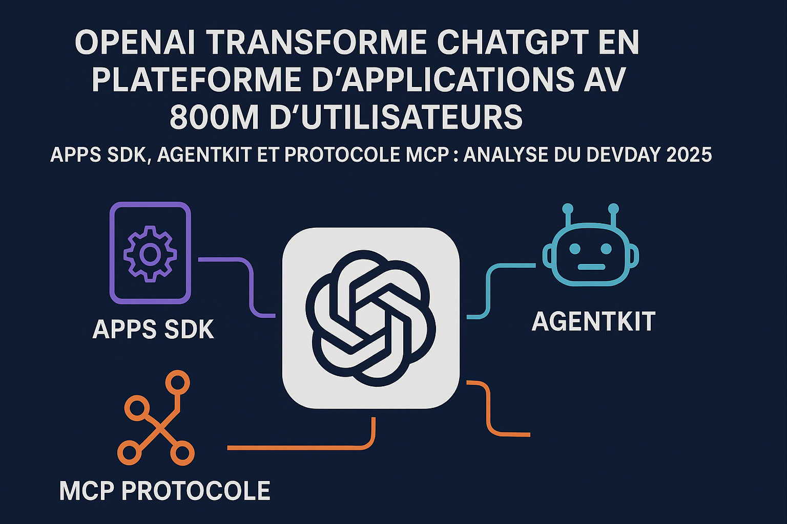 OpenAI transforme ChatGPT d’un simple chatbot en un véritable système d’exploitation conversationnel