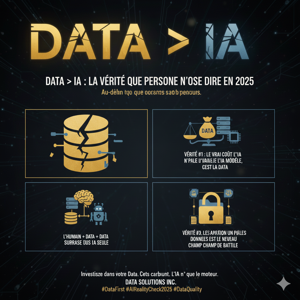 Data > IA : la vérité que personne n’ose dire en 2025